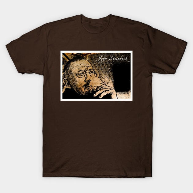 John Steinbeck T-Shirt by ifowrestling